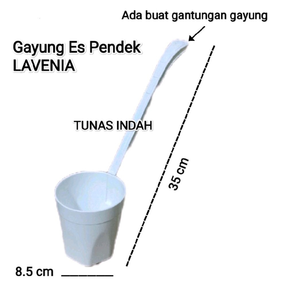 Gayung Es Buah Lavenia Gayung Gagang Panjang Plastik