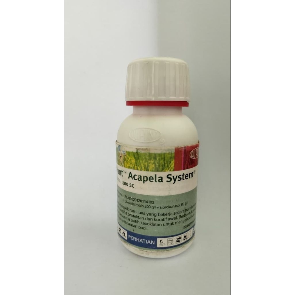 FUNGISIDA DUPONT ACAPELLA SYSTEM 100 ML BAHAN AKTIF PIRAKLOSTROBIN DAN SIPROKONAZOL