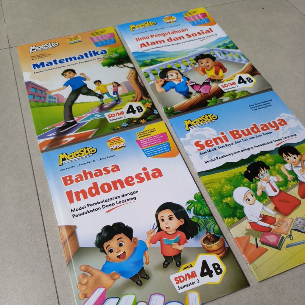 New lks Maestro. SD Kelas 4 semester 2. Terbaru 2025/2026