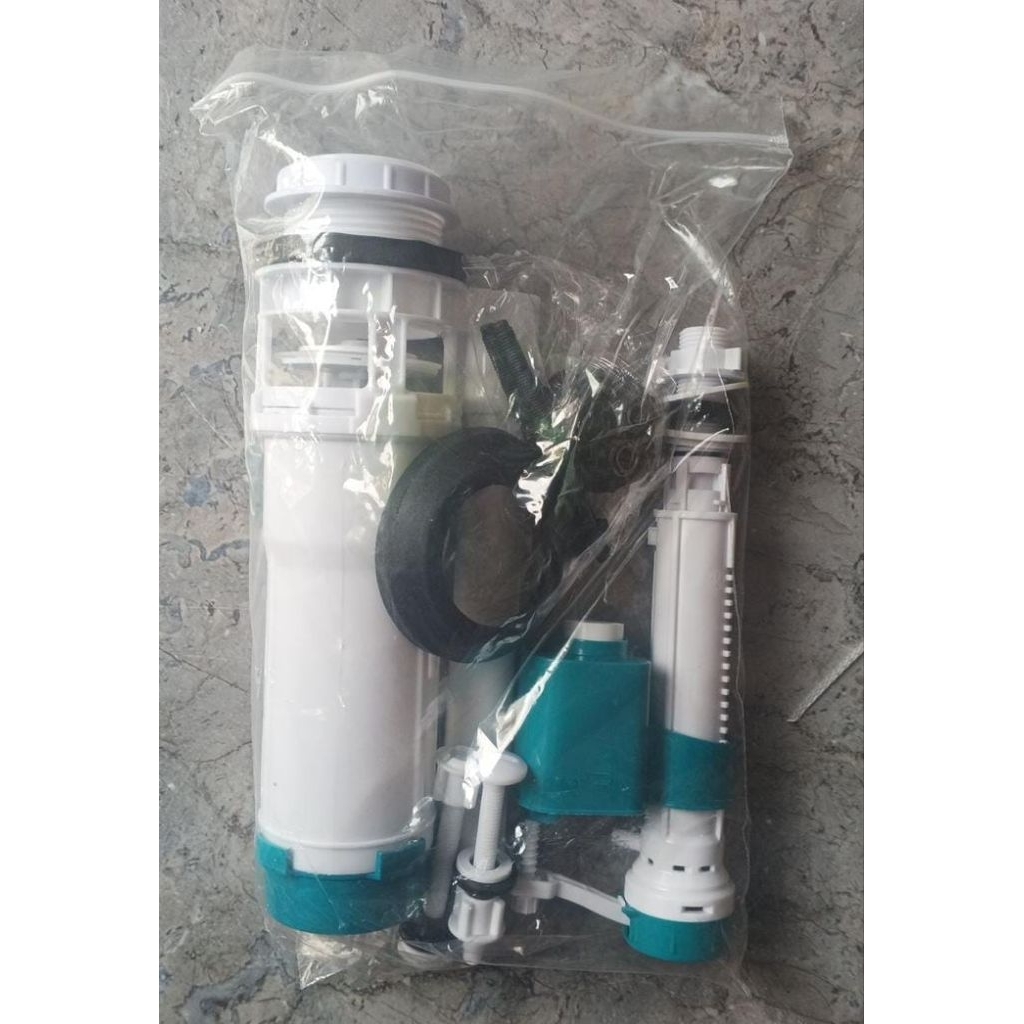 Alat closet duduk fual flush tbol atas/Pelampung closet/Closet dual flush Universal