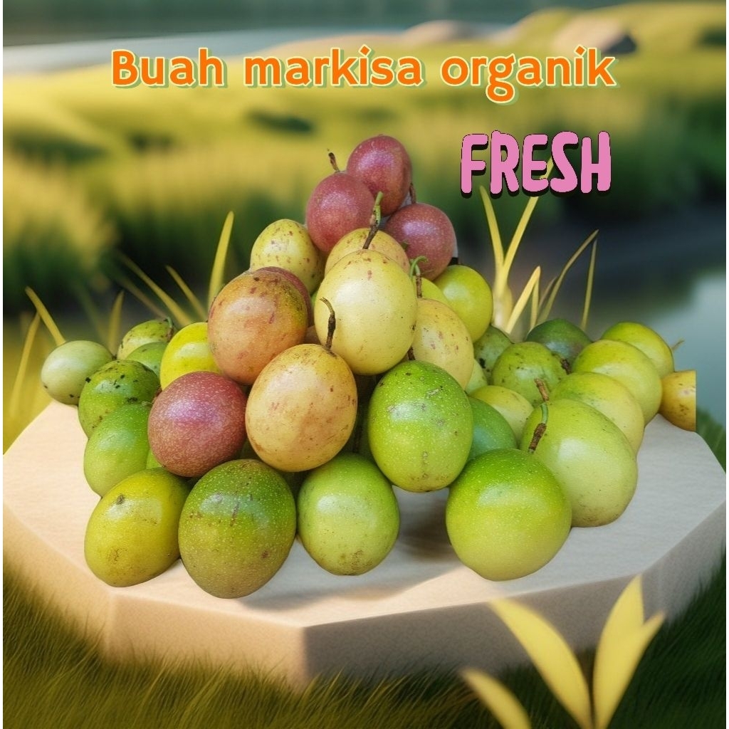Buah Markisa/Buah Markisa Organik/Markisa Segar/Buah Markisa Asam Manis