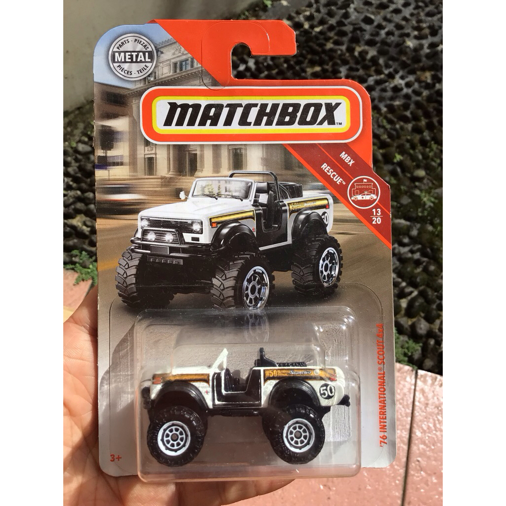 MATCHBOX 76 INTERNATIONAL SCOUT 4x4 JEEP