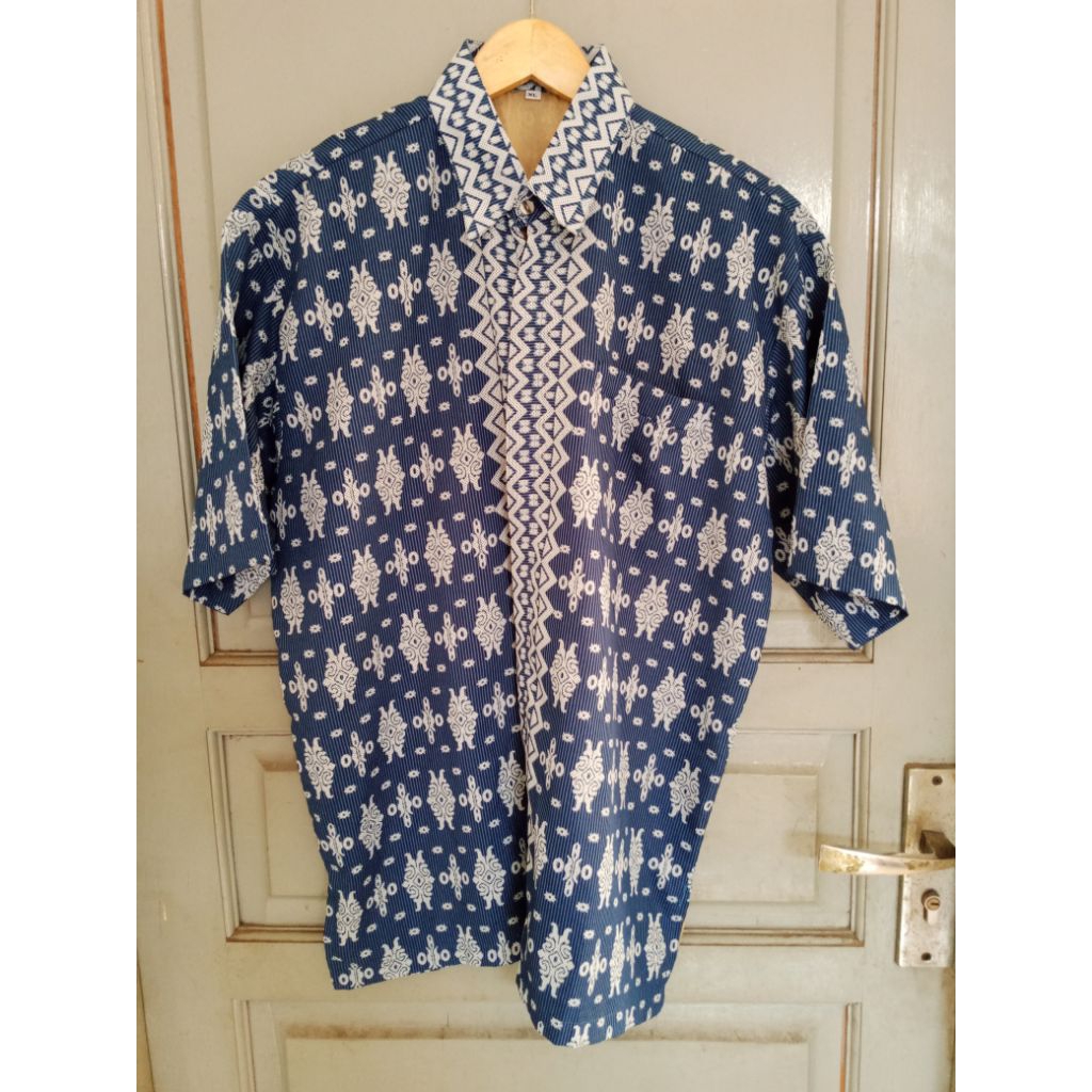 Batik Biru Pria