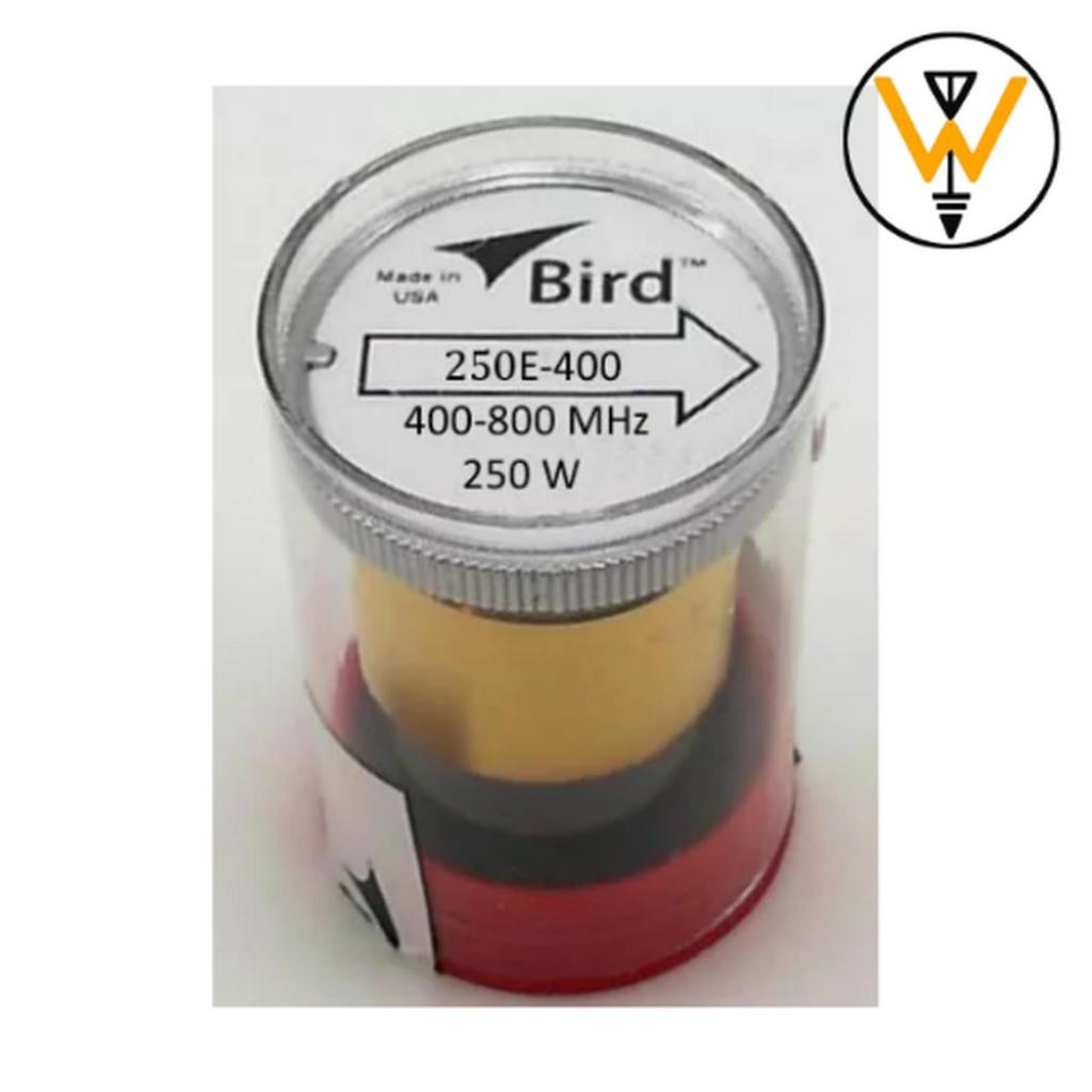 BIRD 250E-400 ELEMENT 250W 400-800MHZ THRULINE ELEMENT WATTMETER BIRD 250 E