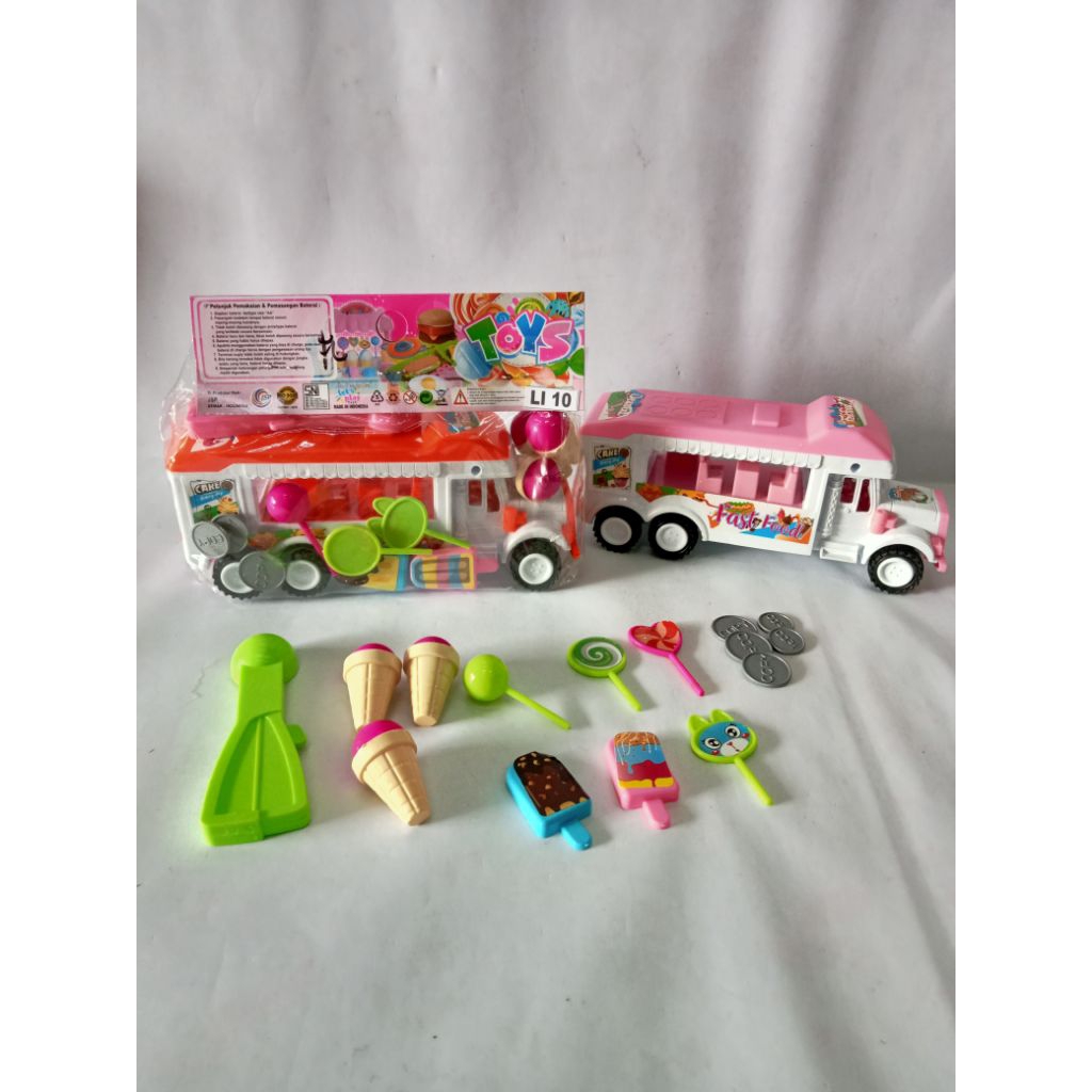 MAINAN ANAK TRUCK ICE CREAM KTG LI10