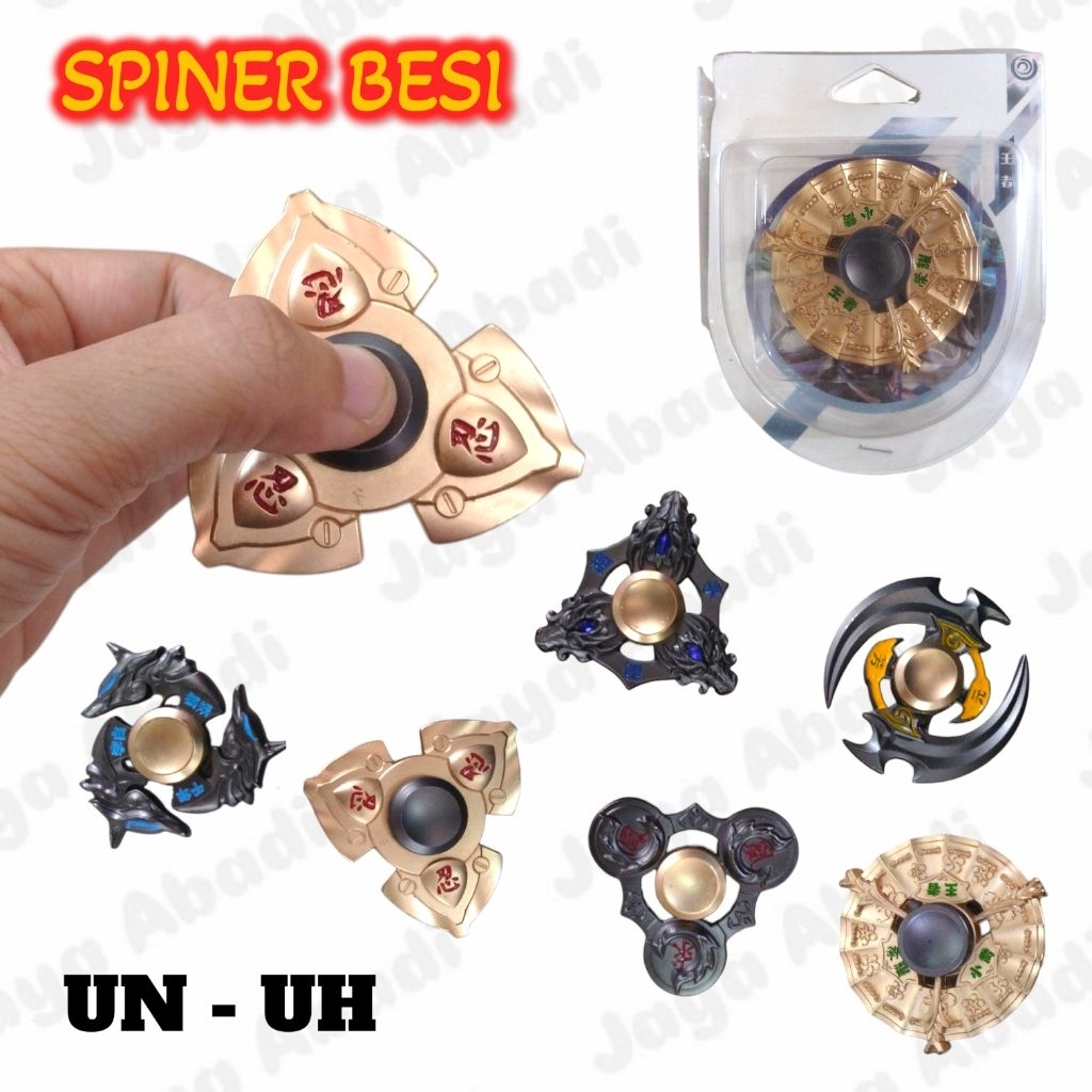 MAINAN VIRAL SPINNER BESI