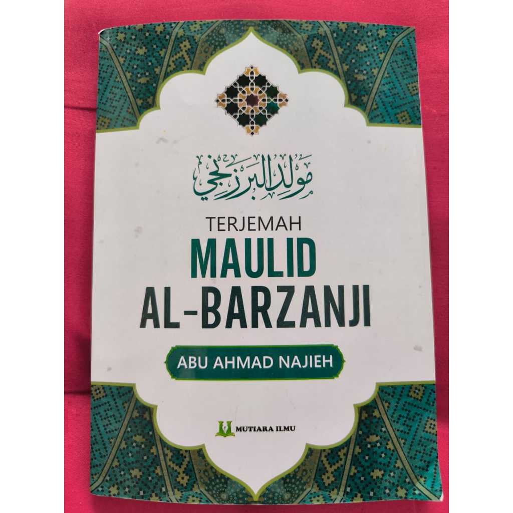 Buku Maulid Al barzanji / Maulid Barzanji dan Terjemah (MH)