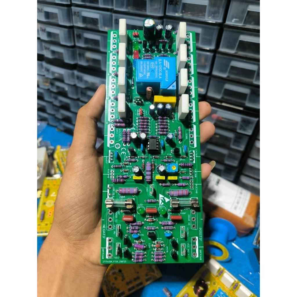 Driver Class H mini 20cm 2U Tanpa Mosfet MUR