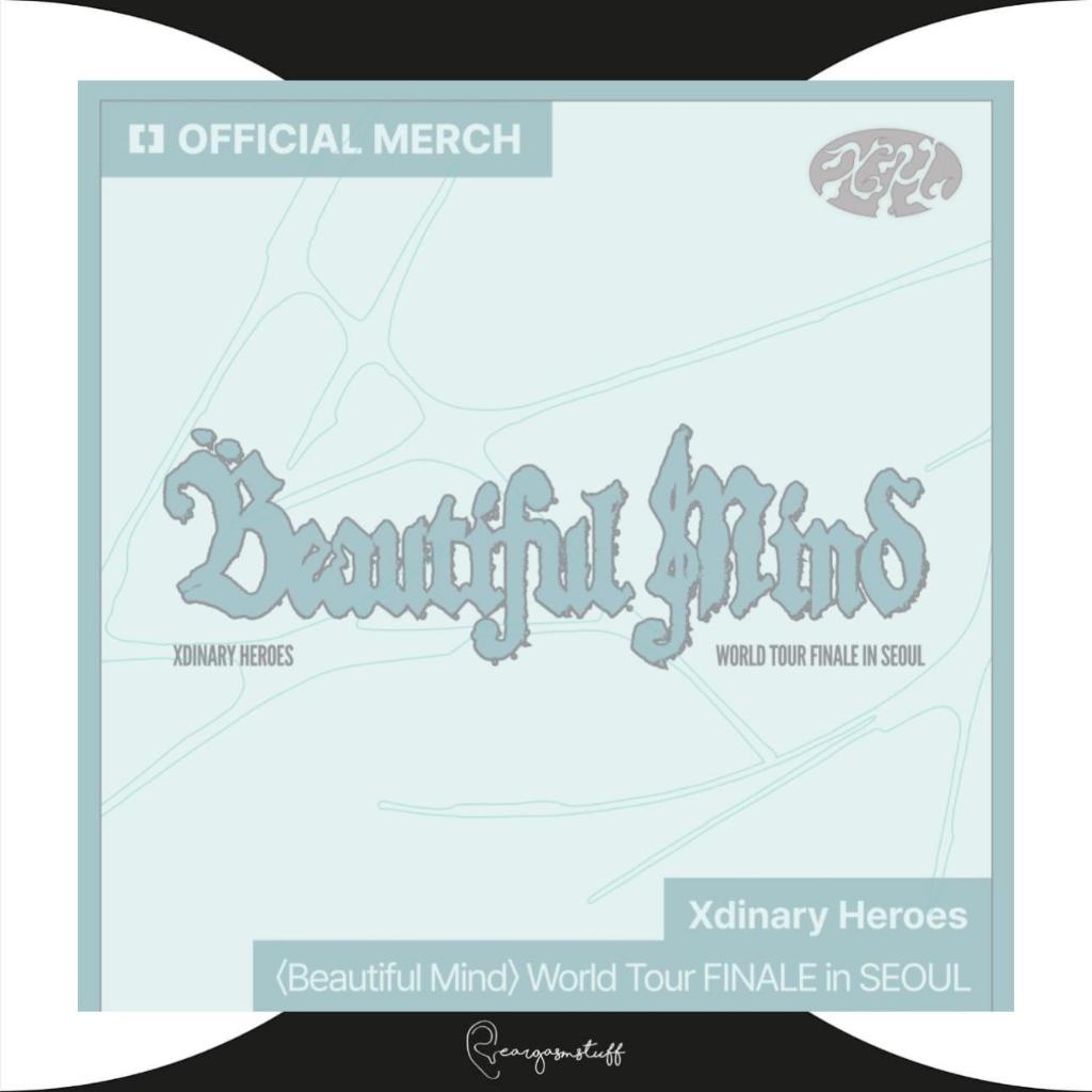 XDINARY HEROES BEAUTIFUL MIND FINALE IN SEOUL OFFICIAL MD / MERCHANDISE/ MERCH