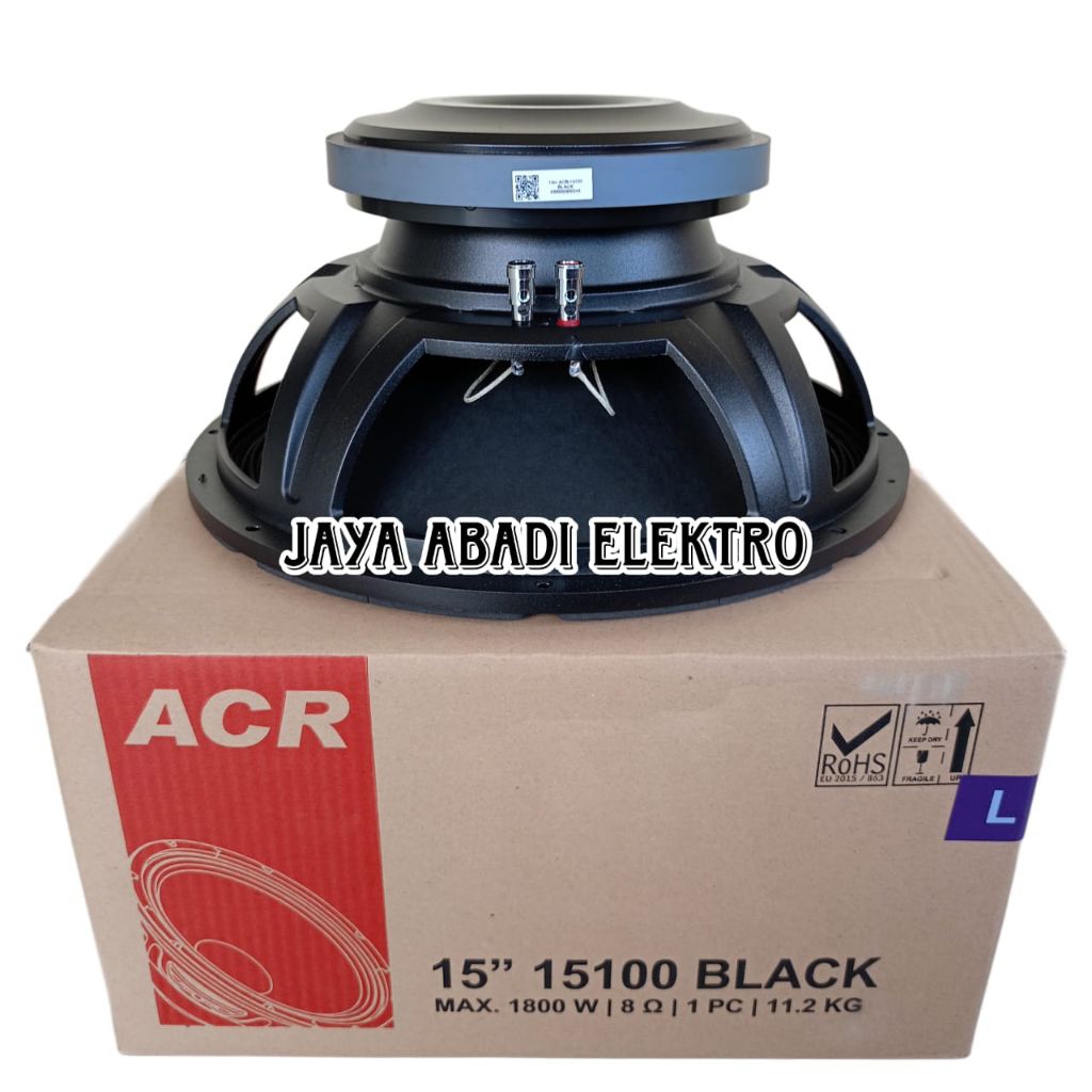 Speaker ACR 15 inch 15100 BLACK Subwoofer