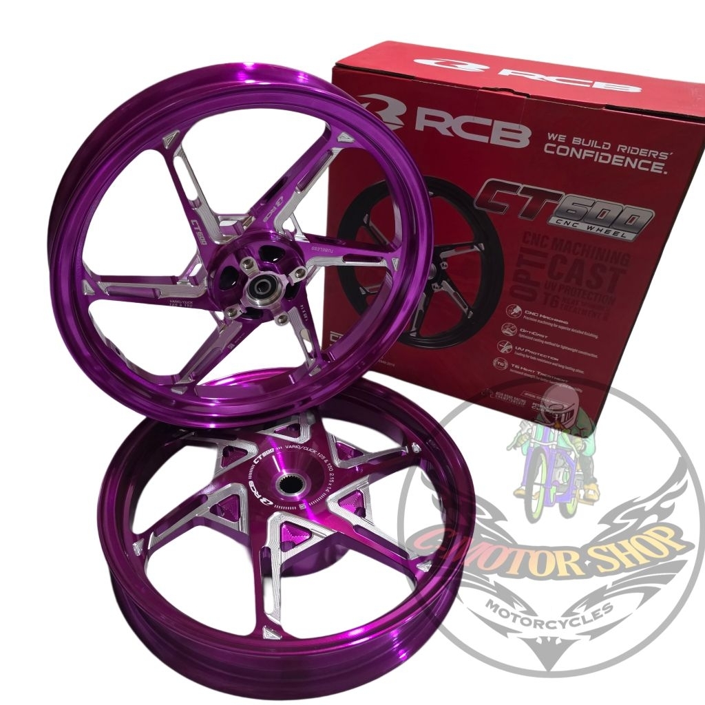 VELG RACING RCB CT600 CT 600 ALUMINIUM ALLOY VARIO 125 OLD VARIO 125 NEW VARIO 150 OLD VARIO 150 NEW