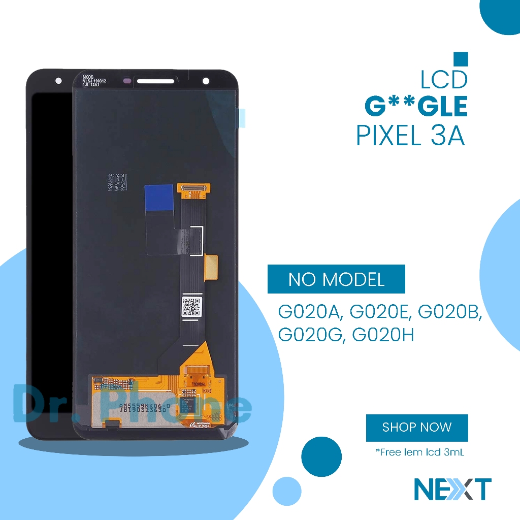 LCD Pixel 3A - Fullset Touchscreen