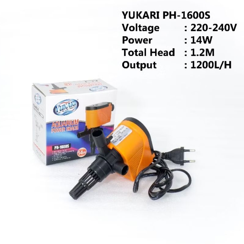 AQUARIUM POWER HEADS YUKARI PUMP PH-1600S