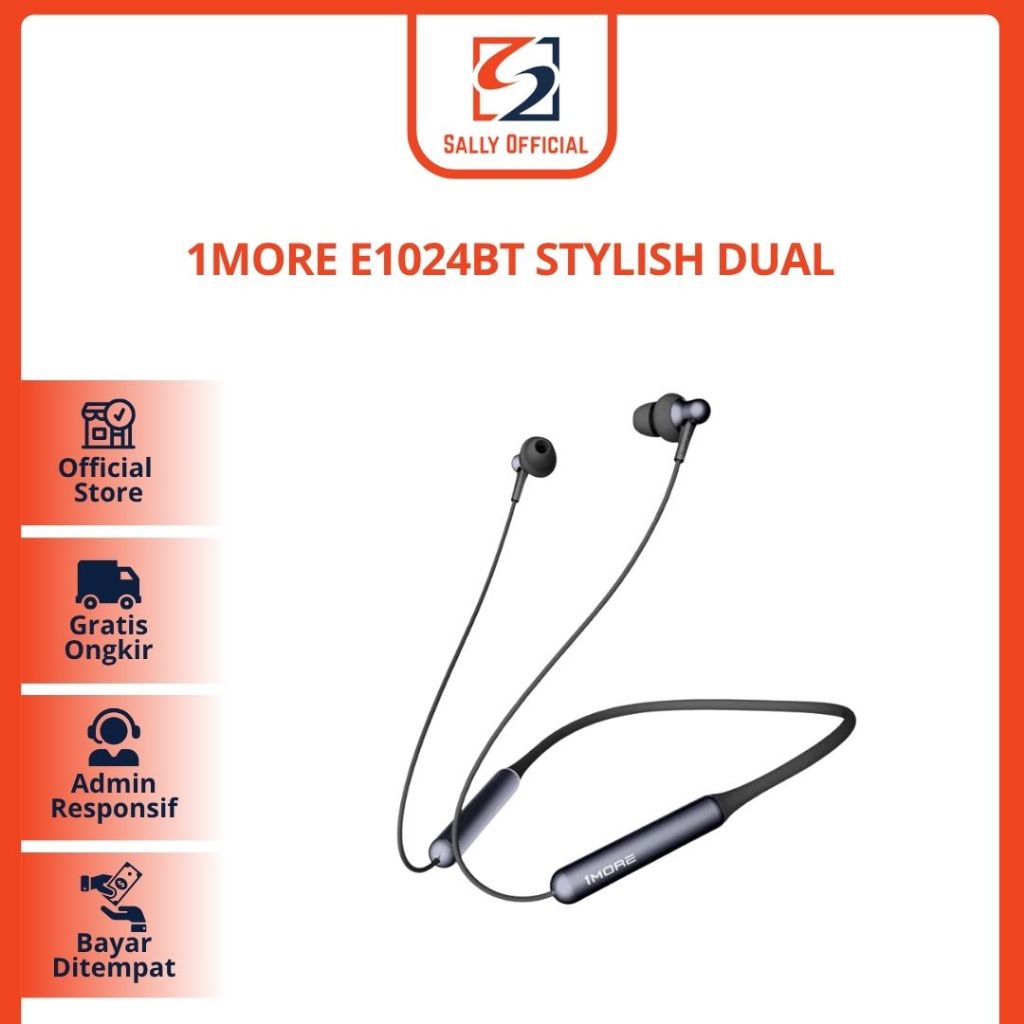 1MORE E1024BT Stylish Dual-dynamic Driver BT In-Ear Headphones