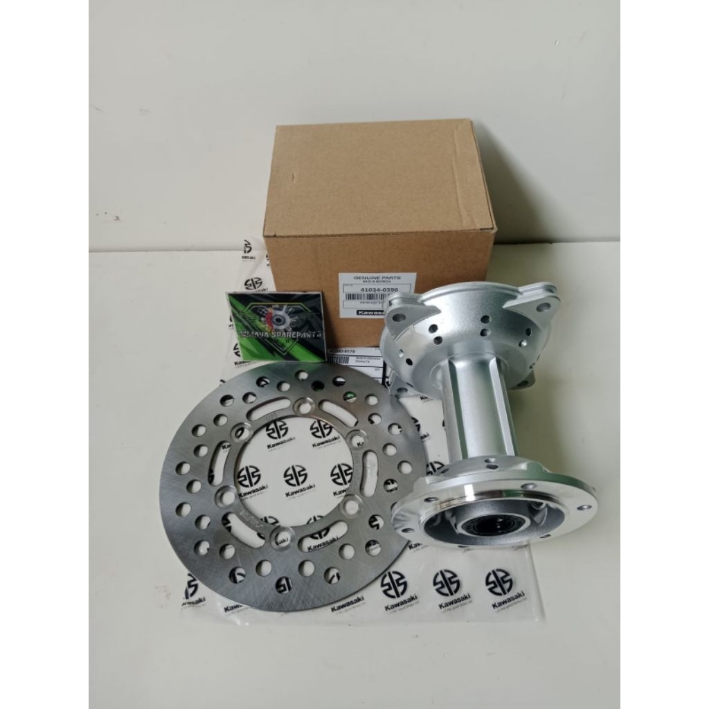 TROMOL BELAKANG 28 HOLE+ PIRINGAN BELAKANG KAWASAKI KLX 150 KLX S L DTREACKER