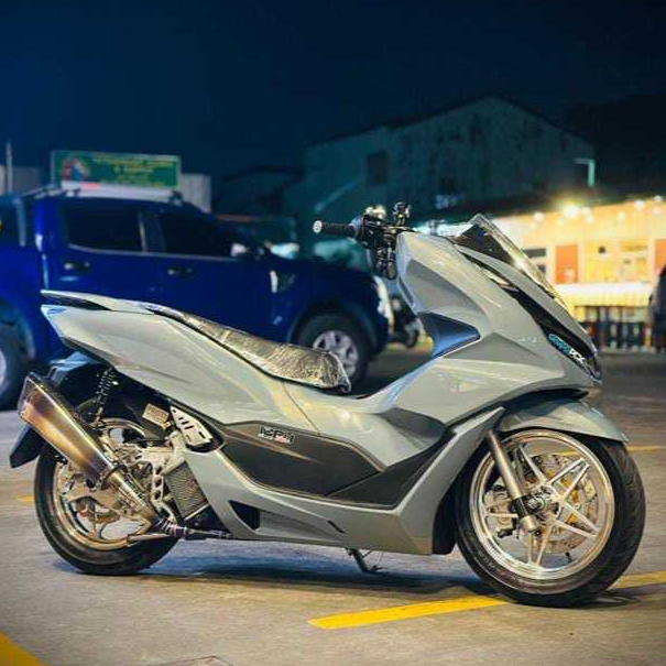 Knalpot honda pcx 160-honda pcx 160 original smokemuffler