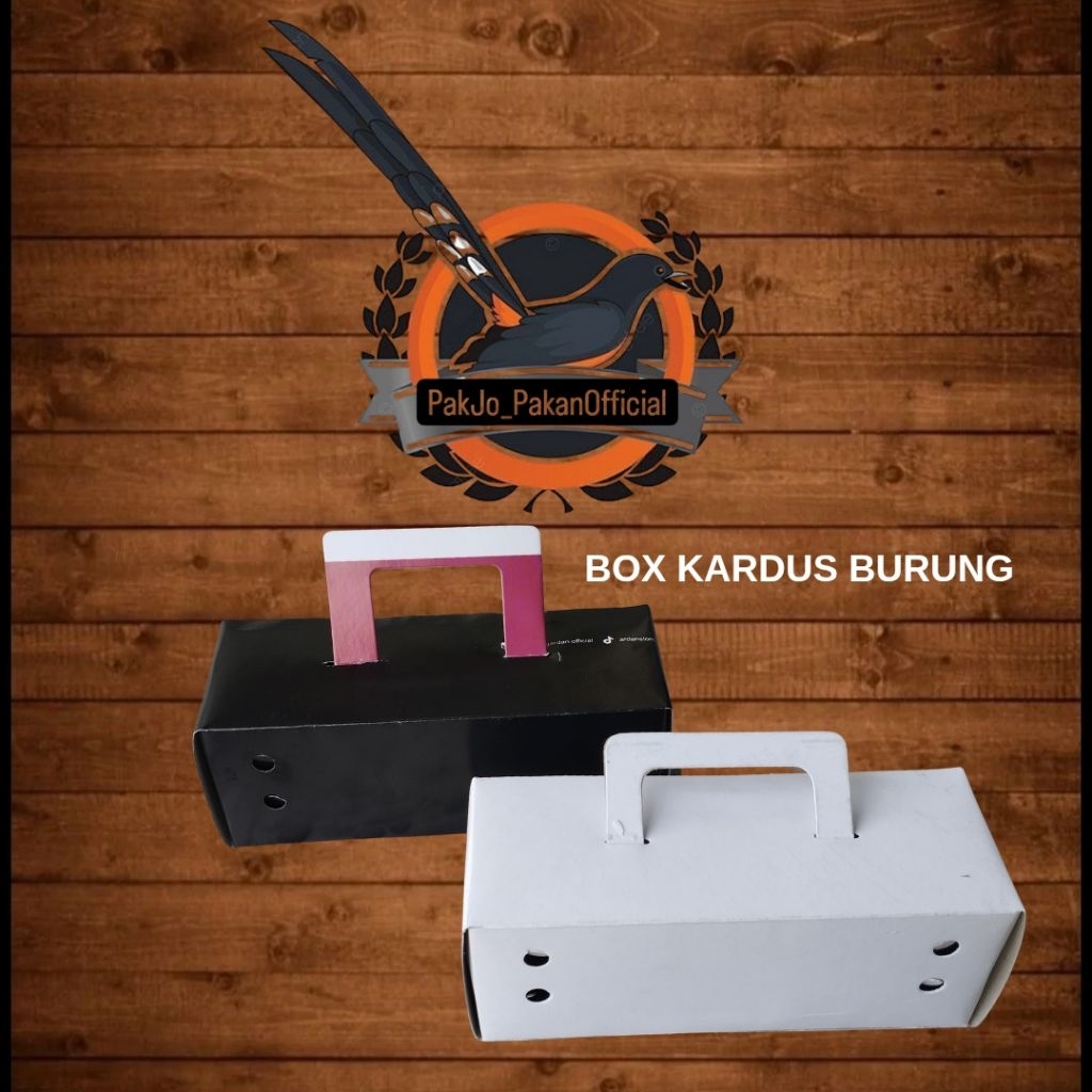 TEMPAT BURUNG/BOX BURUNG, KARDUS KECIL TEMPAT BURUNG