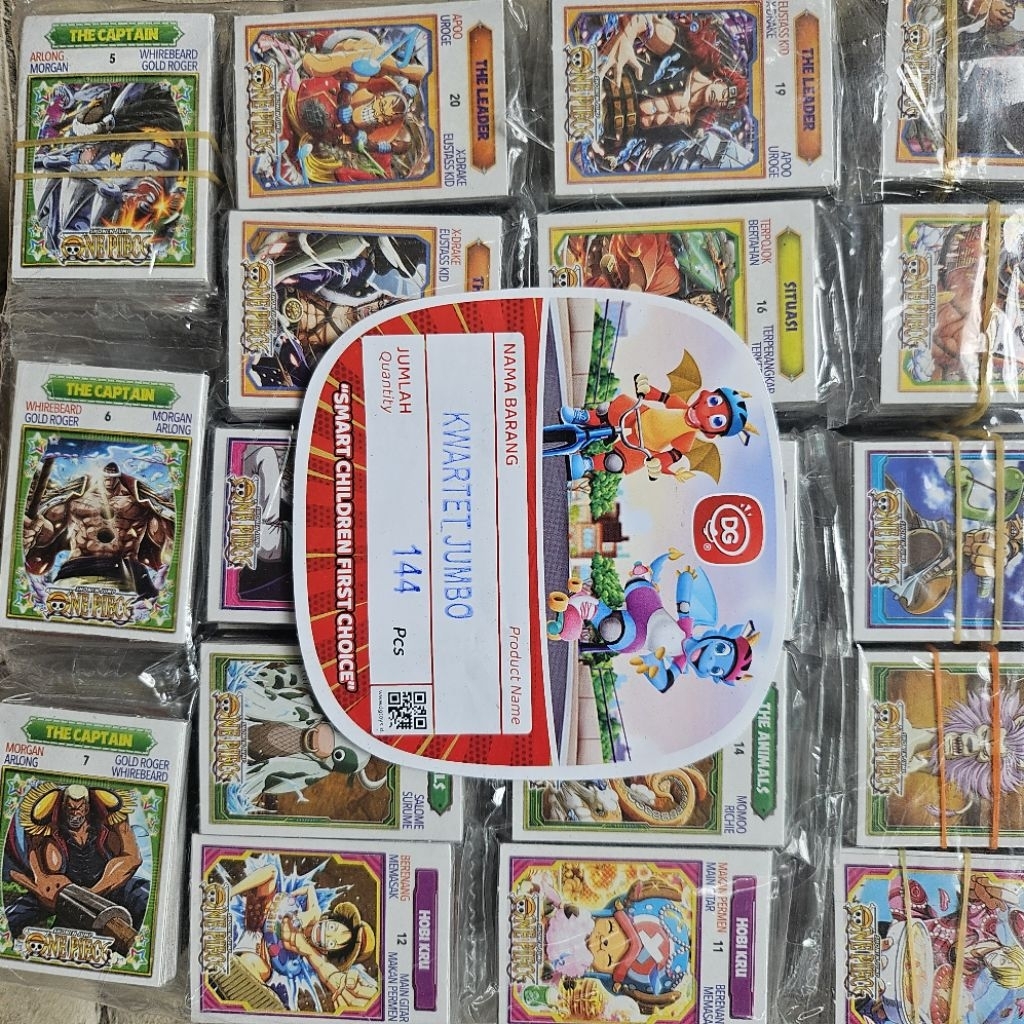 kwartet jumbo DG / kartu kwartet / mainan jadul / mainan tradisional