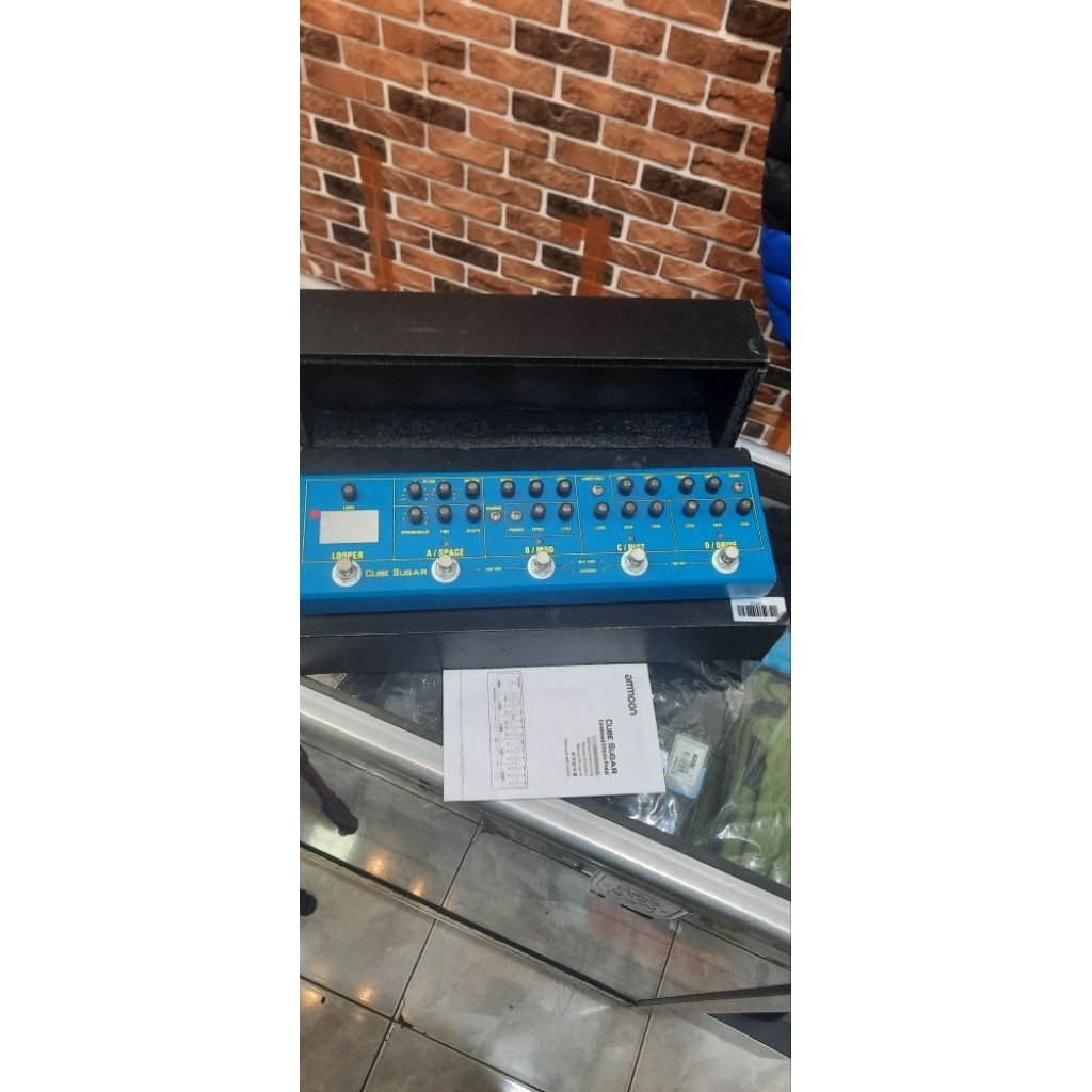 Pedal Gitar Effect Gitar Cube sugar bekas mulus efek gitar