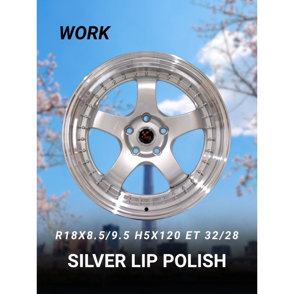 VELG MOBIL WORK MEISTER RING 18 PCD 5/120 BMW BARU