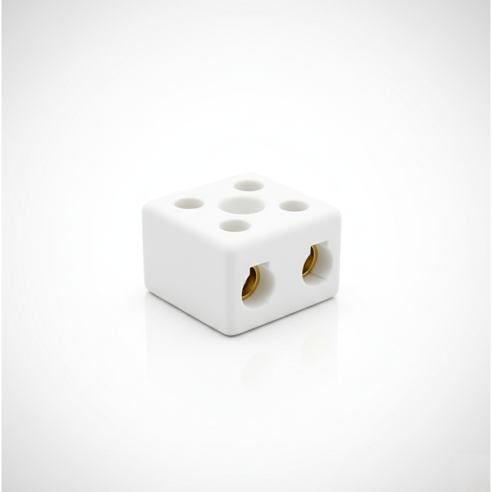 terminal keramik blok. terminal keramik. 2POLE