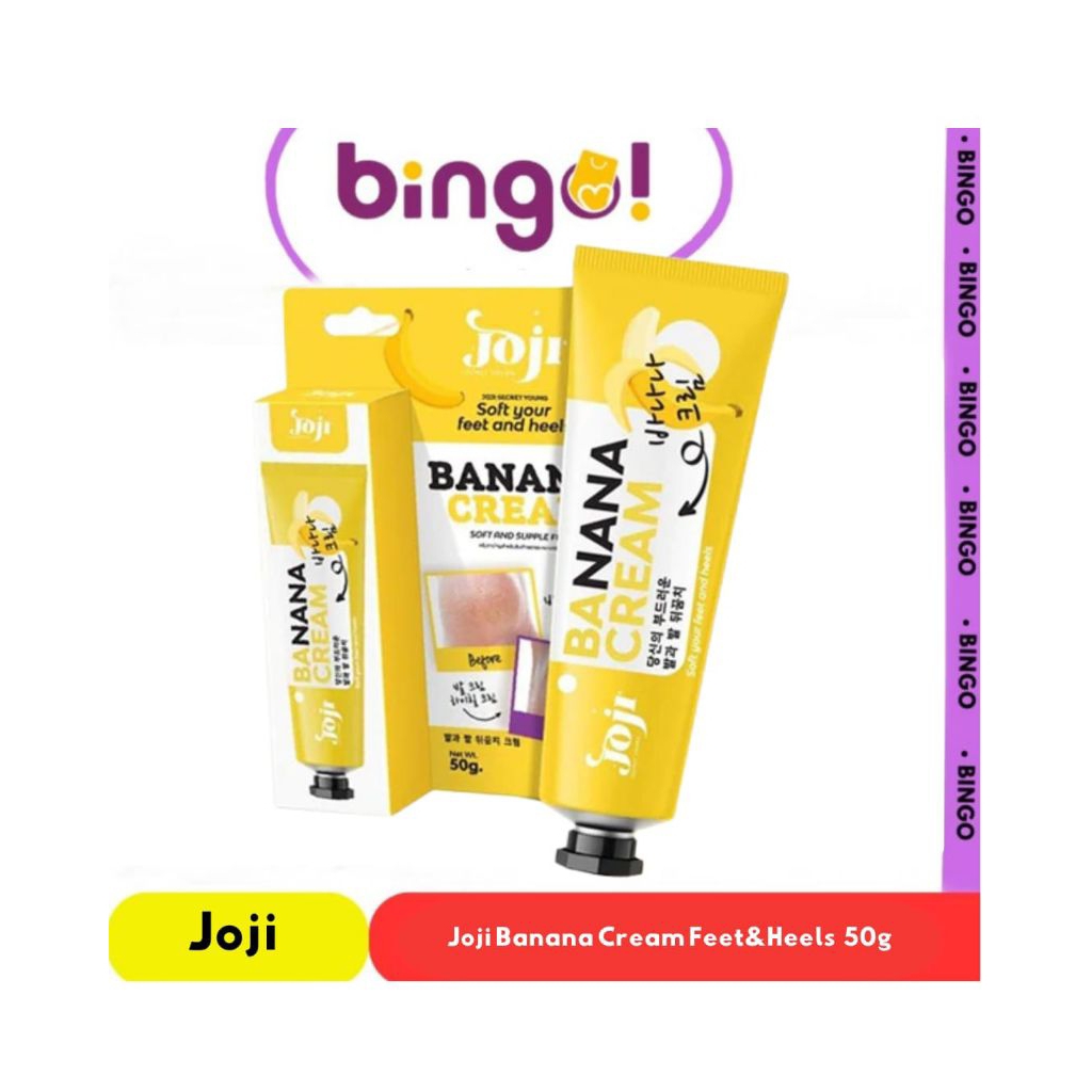 Joji Banana Cream Feet & Heels 50g