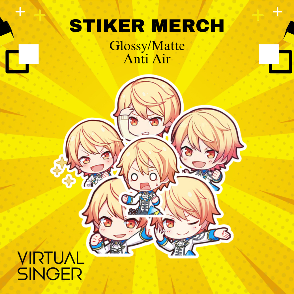 STIKER TENMA TSUKASA PROJECT SEKAI | STICKER MERCH TENMA TSUKASA PROSEKA VINYL GLOSSY ANTI AIR