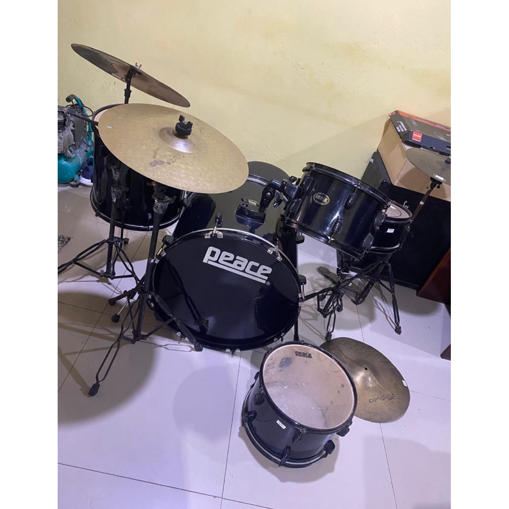 Drum PEACE Second Lecet pemakaian + Kursi