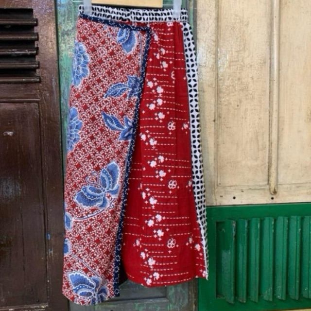 Batik Luwes Putera Rok Katun Kombinasi