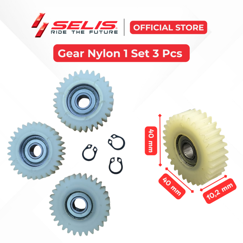 SELIS - Gear Nylon Sepeda Listrik Universal | IOI