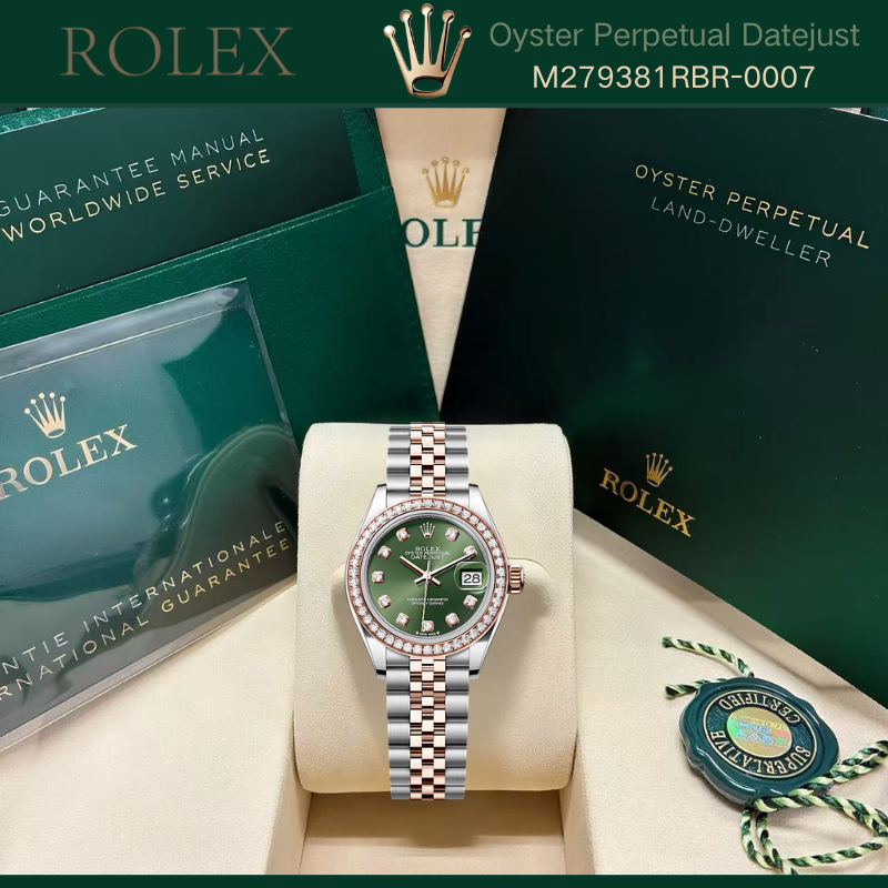 (100% ASLI Rolex) COD Baru Rolex INCLUDE BOX  Rolex Datejust   31mm AAAAA Tahan Air angan wanita Rol