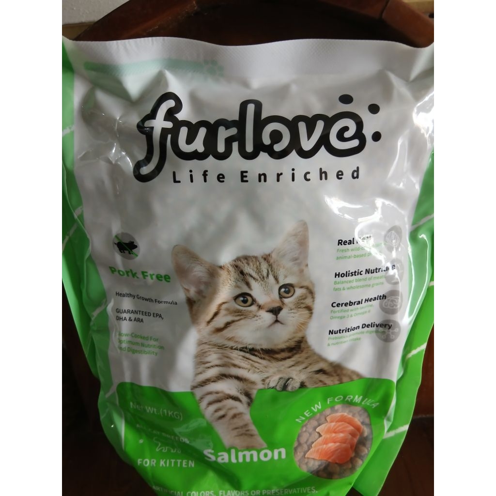 FURLOVE DRY FOOD KITTEN SALMON
