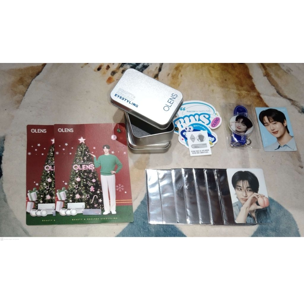 [READY INA] [SIAP KIRIM] PHOTOCARD BYEON WOOSEOK EDIYA. PHOTOCARD BYEON WOO SEOK OLENS. BYEON WOO SE