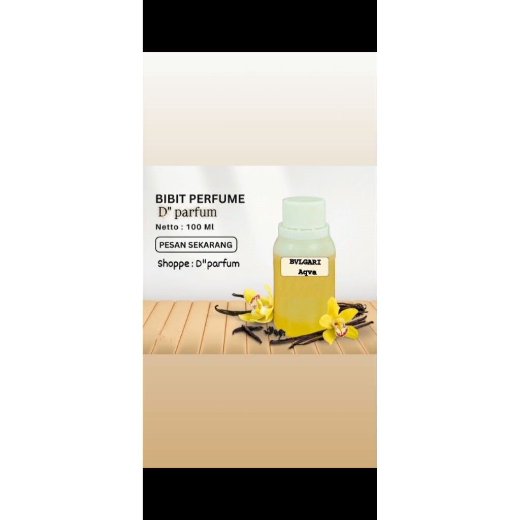 Parfum bibit Bvlgari aqva 100ml