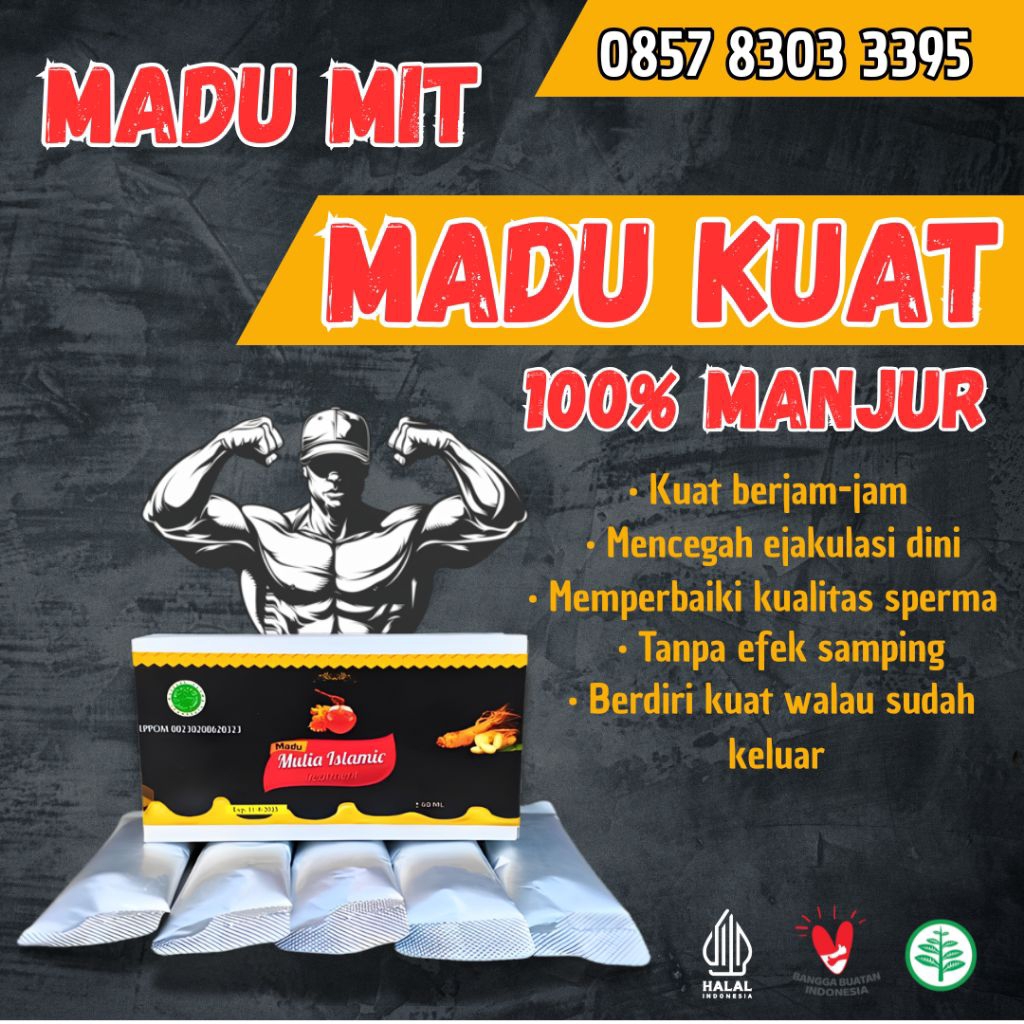 MADU STAMINA PRIA MIT KUAT TAHAN LAMA Herbal Alami Paling Ampuh Laki laki Perkasa