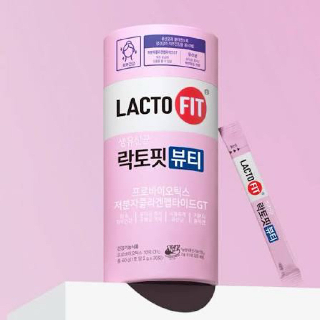 ready stock lactofit beauty 30pcs korea lacto vitamin diet collagen