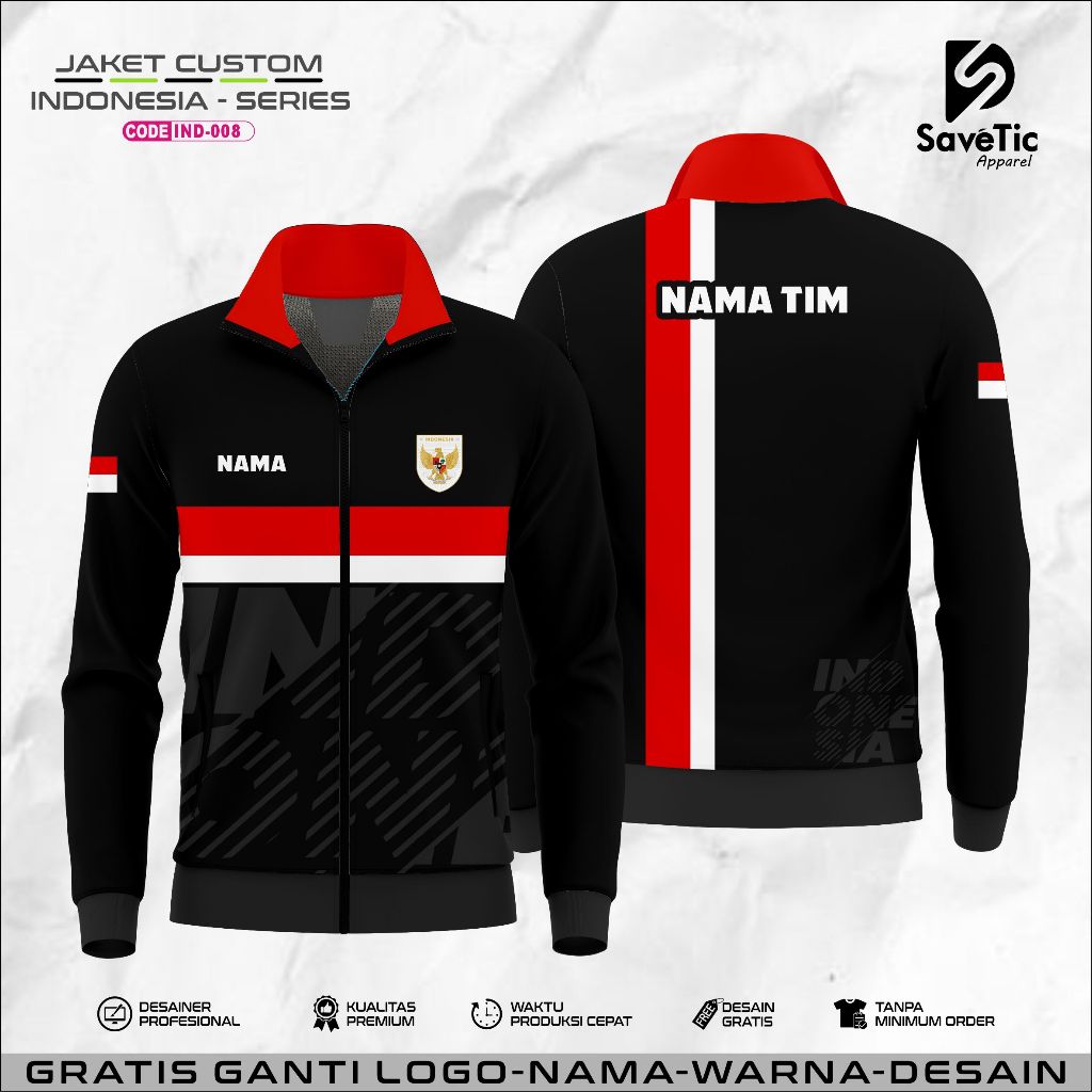 Jaket TIMNAS Football Full Pirnting Sublim/Jaket Custom TIMNAS Football/Jaket Timnas Indonesia Terba