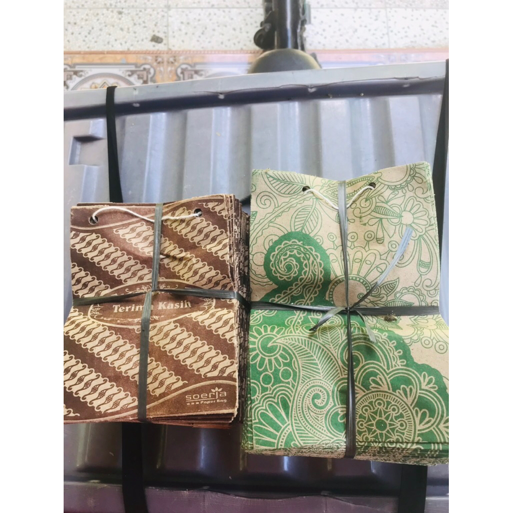 Tas Snack Kertas isi 50lembar/ Tas / Wadah Snack / Perlengkapan Hajatan