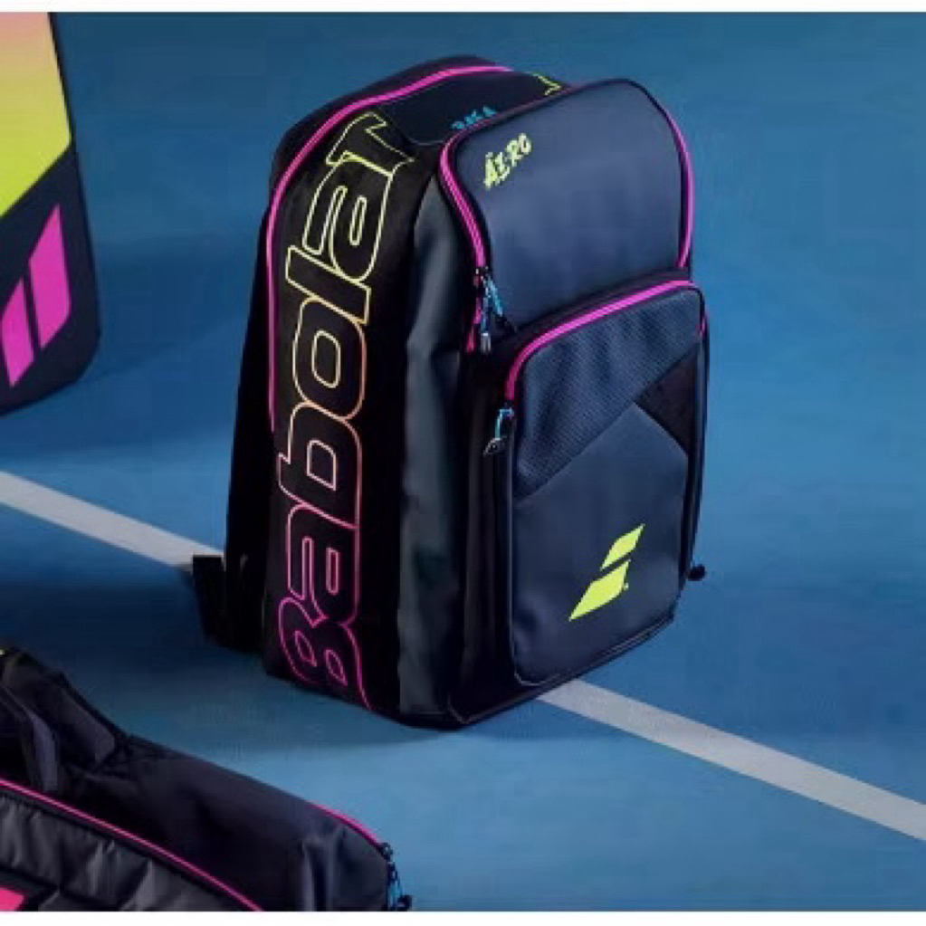 BABOLAT Junior Kids Tennis Backpack Bag Pure Aero Rafa Pure Strike - Tas Raket Tennis Anak