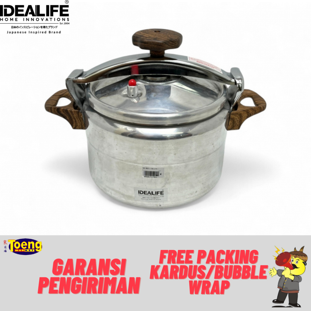 Panci Presto/Panci Rebus/Kukus - PANCI PRESTO 7LT 24cm IL-707 IDEALIFE