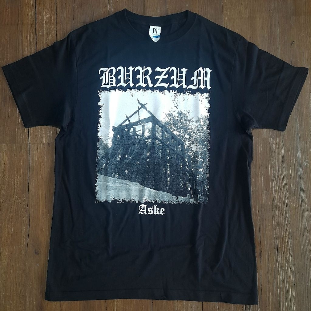 T-Shirt BURZUM Aske /kaos band/kaos musik/bootleg