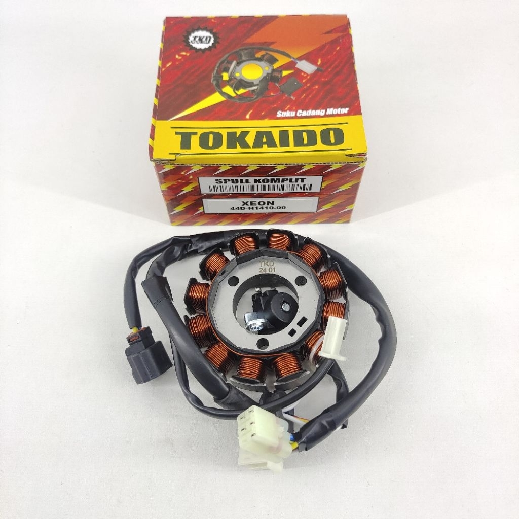 Spull Spool Spol Spul Spool Stator Assy Stator komplit Comp Yamaha Xeon - ABC Motor Grosir