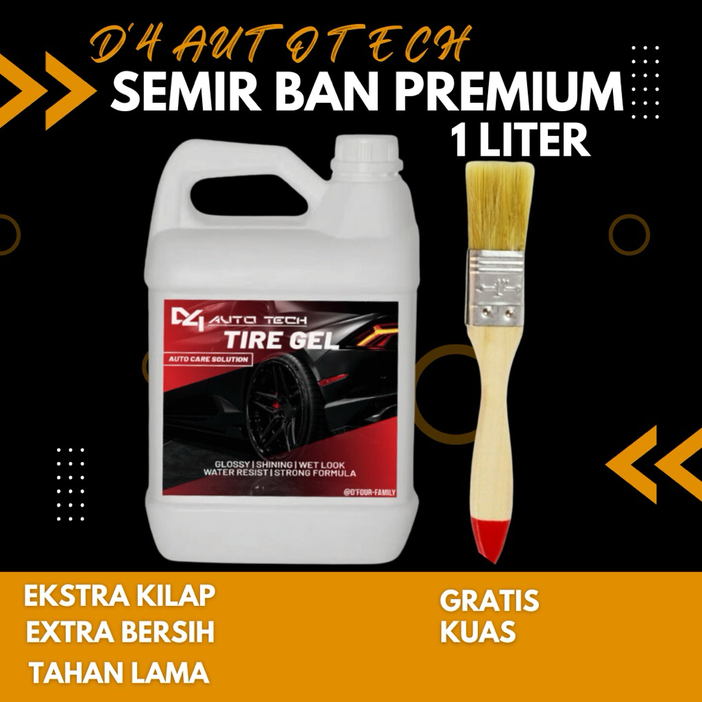 REKOMENDASI Semir ban motor mobil tahan lama pengkilap penghitam ban kendaraan wetlook hydrophobic