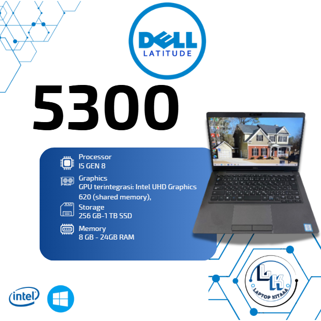Dell Latitude 5300 i5 Gen 8