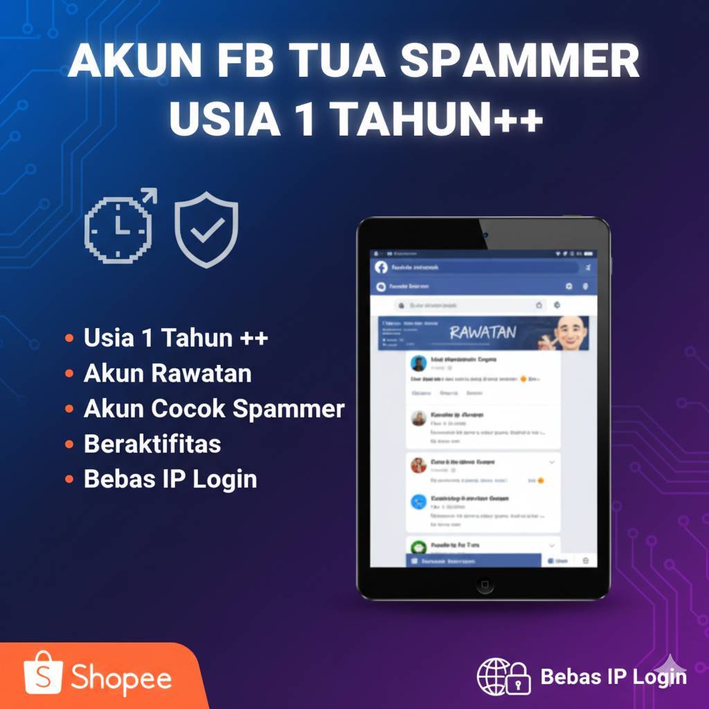 Akun FB Tua / Old Rawatan A2F OFF