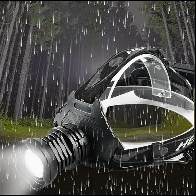 Senter Kepala Headlamp Super Bright LED XHP70 1000 Lumens P70 Waterproof 5 Mode