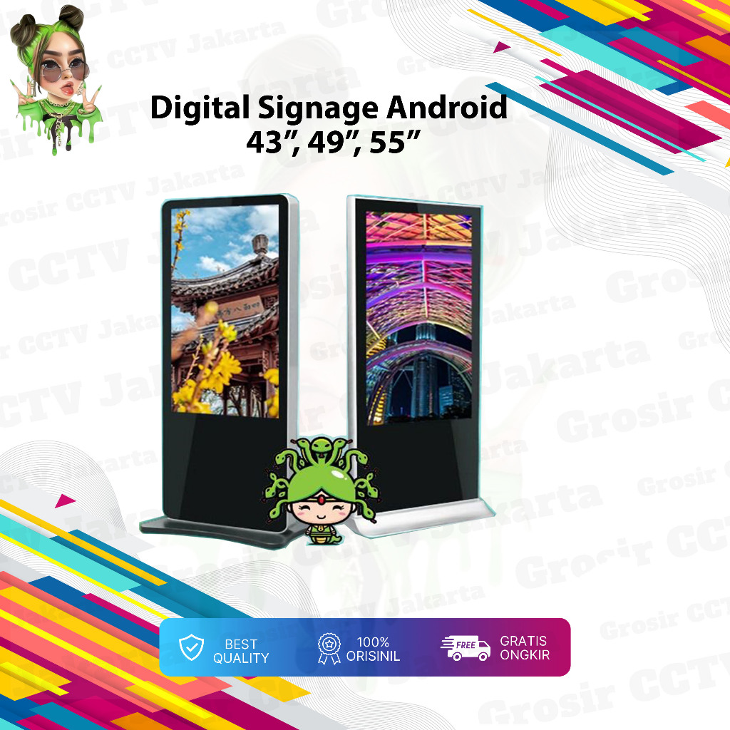 Digital Signage Android 43" 49" 55" ANDROID / DIGITAL BANNER / DIGITAL POSTER
