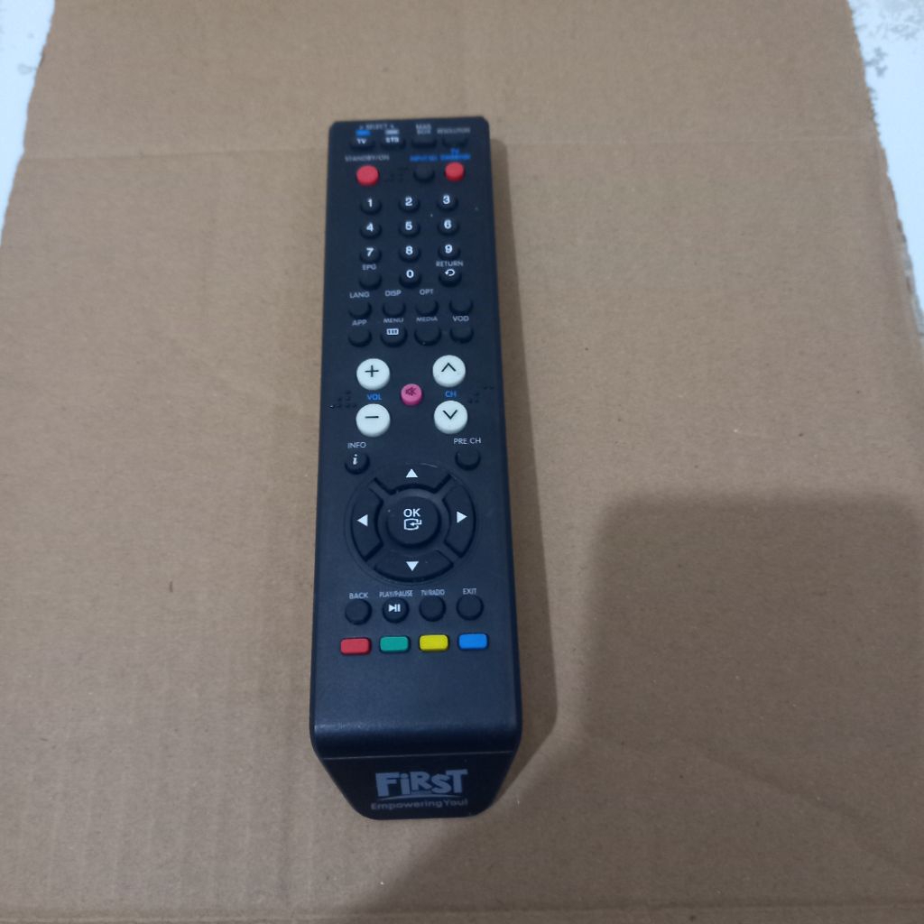 Remote Remot TV STB First Media Original Asli .