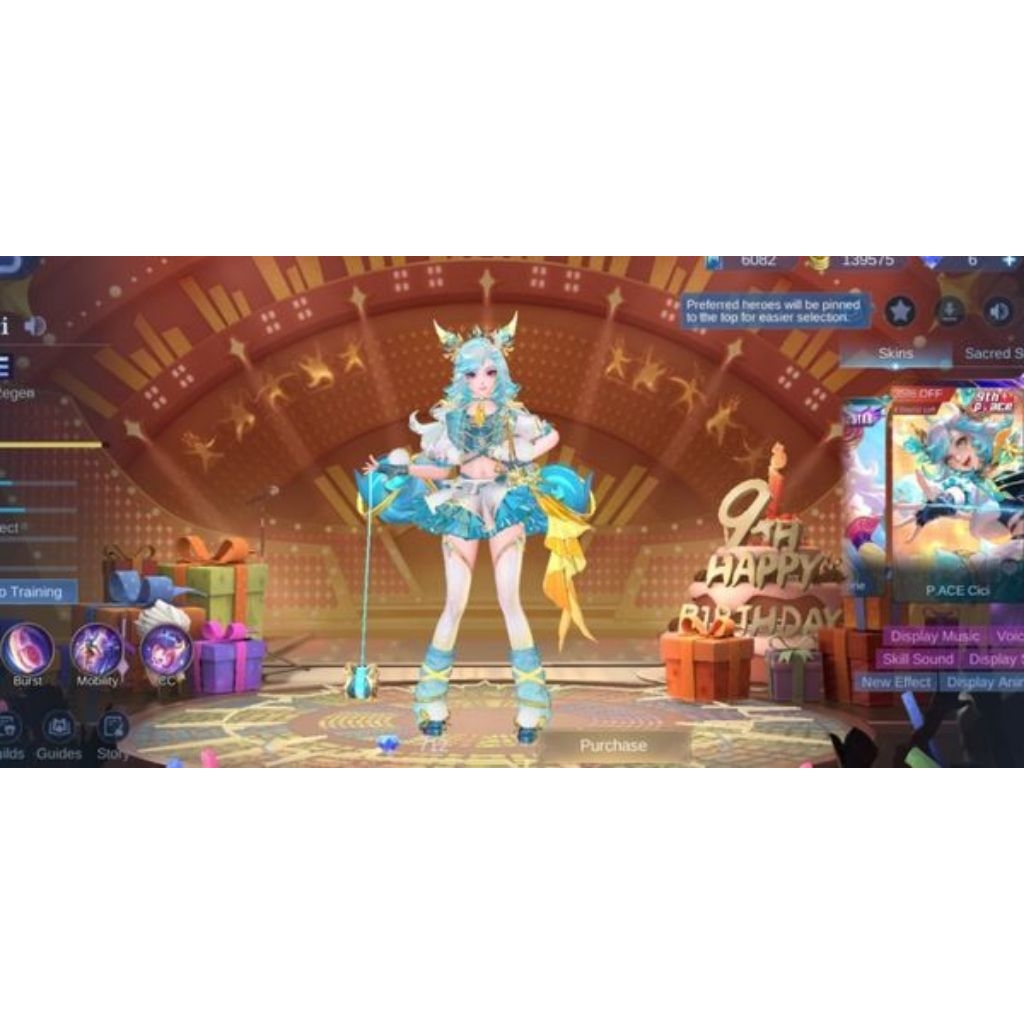 [PREORDER] Kostum Cici Skin Anniversary MLBB