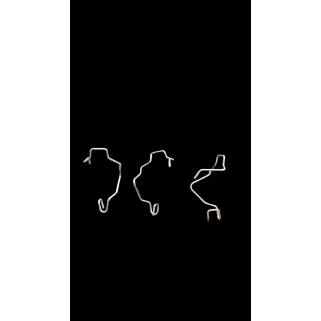 kawat klip penahan bohlam holegen Toyota kijang grand extra tahun 1994-1996 original